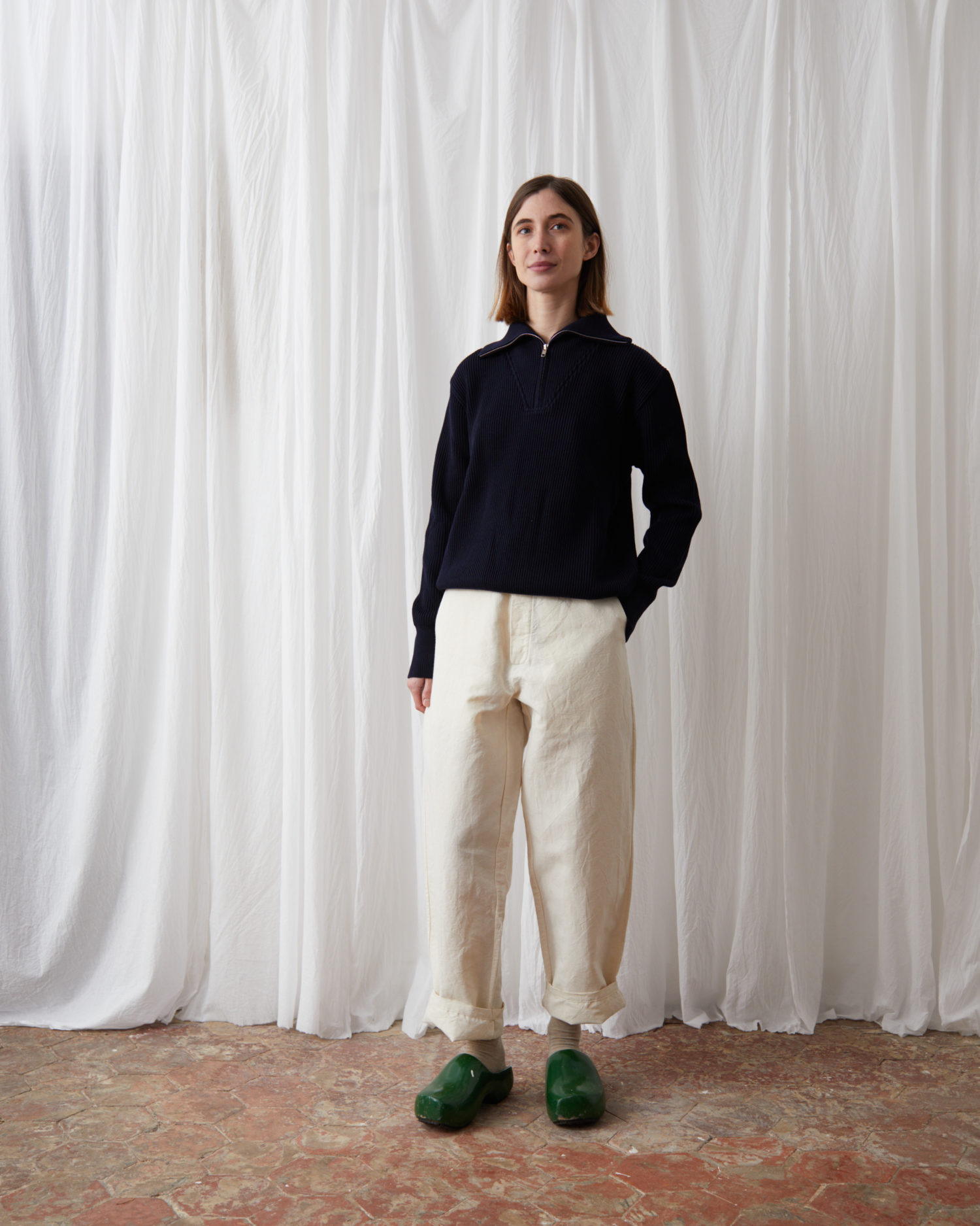 UNISEX TRUCKER SWEATER – Image 3
