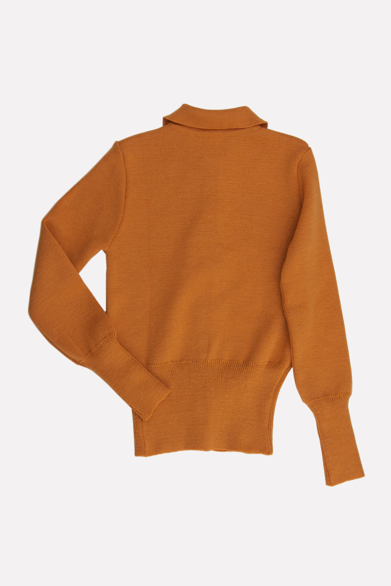 VEST WITH A COLLAR ORANGE – Image 2